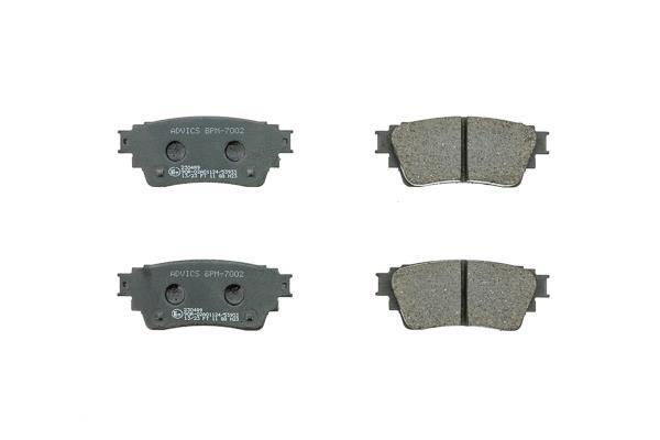 Jeu de 4 plaquettes de frein AISIN ref. BPM-7002